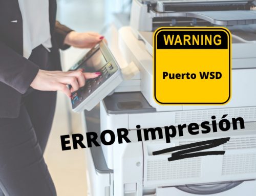 ¿Problemas para imprimir? Cuidado con el Puerto WSD